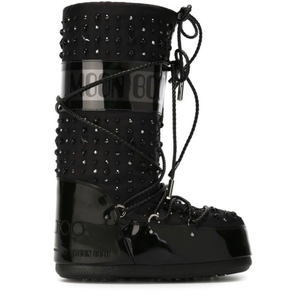 Jimmy Choo Moon Boot Crystal Studded - Picture 3 of 8